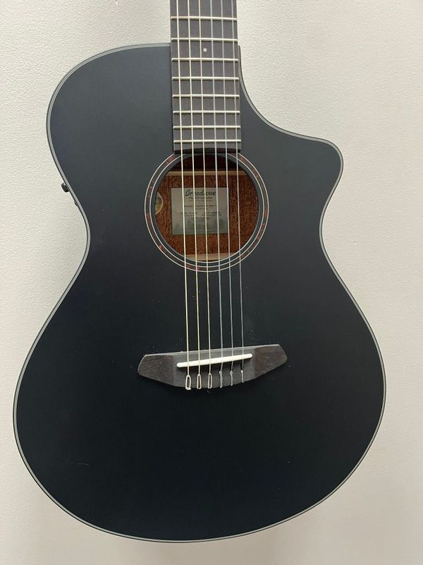 Breedlove Discovery S Concert Nylon String CE 2025 - Satin Black