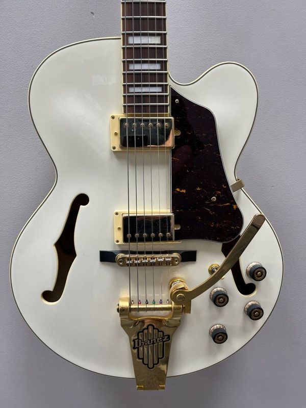 Ibanez Artcore AF75TDG-IV with Case 2017 - Ivory