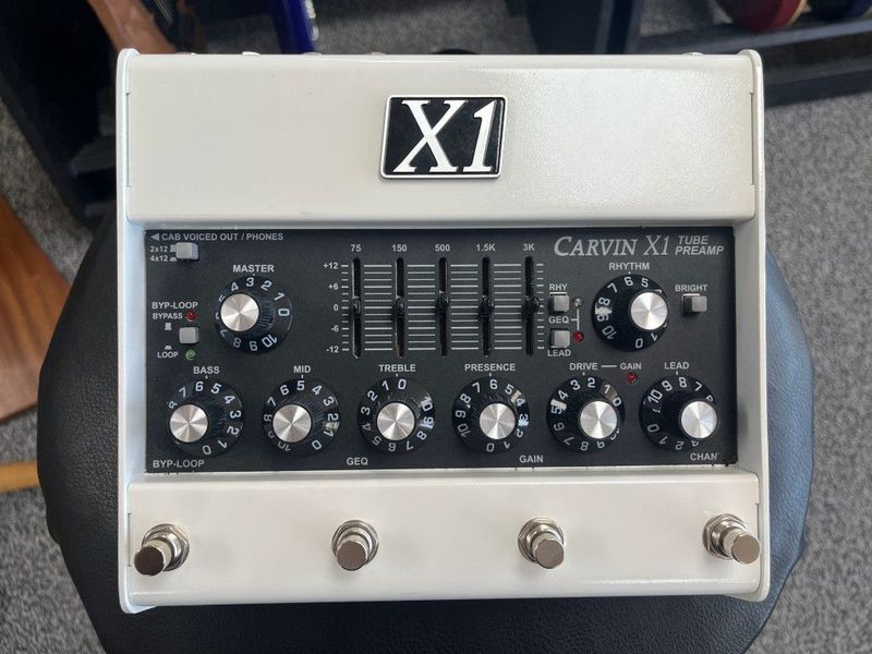Carvin X1 Tube Preamp - White