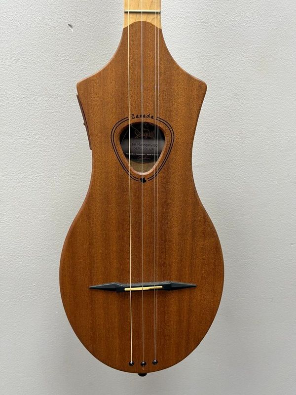 Seagull M4 Mahogany EQ 4-String Diatonic Dulcimer with Built-In EQ 2010s - Natural