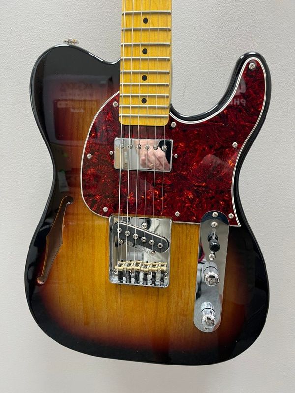 G&L Tribute ASAT Bluesboy Semi-Hollow 2023 - 3-Tone Sunburst