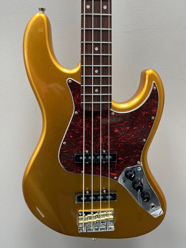 Jet Guitars JJB-300 4-String Bass 2025 - Gold