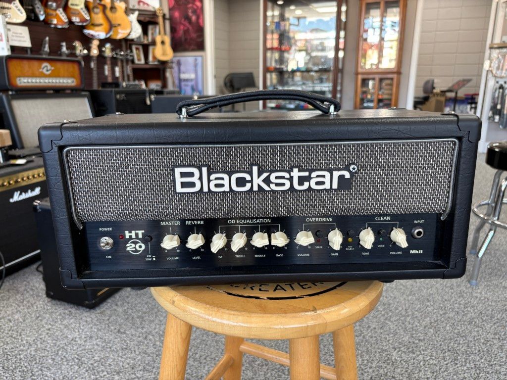 Blackstar HT-20RH MKII 2-Channel 20-Watt Guitar Amp Head with Reverb 2021 Blackstar HT-20RH MKII 2-Channel 20-Watt Guitar Amp Head with Reverb 2021