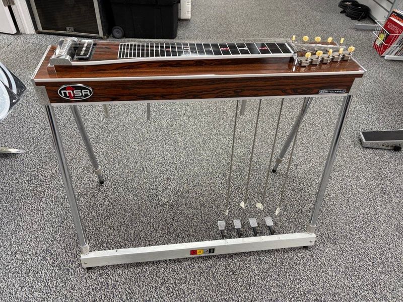 MSA Semi Classic 10-String Pedal Steel Guitar 1970s