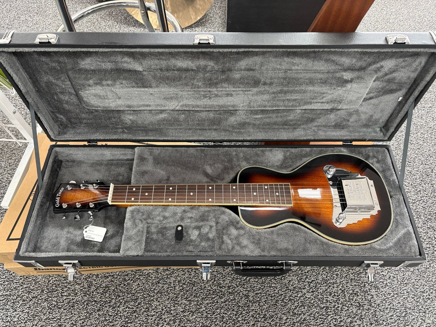 Gold Tone LS-6 6-String Lap Steel - Two Tone Tobacco