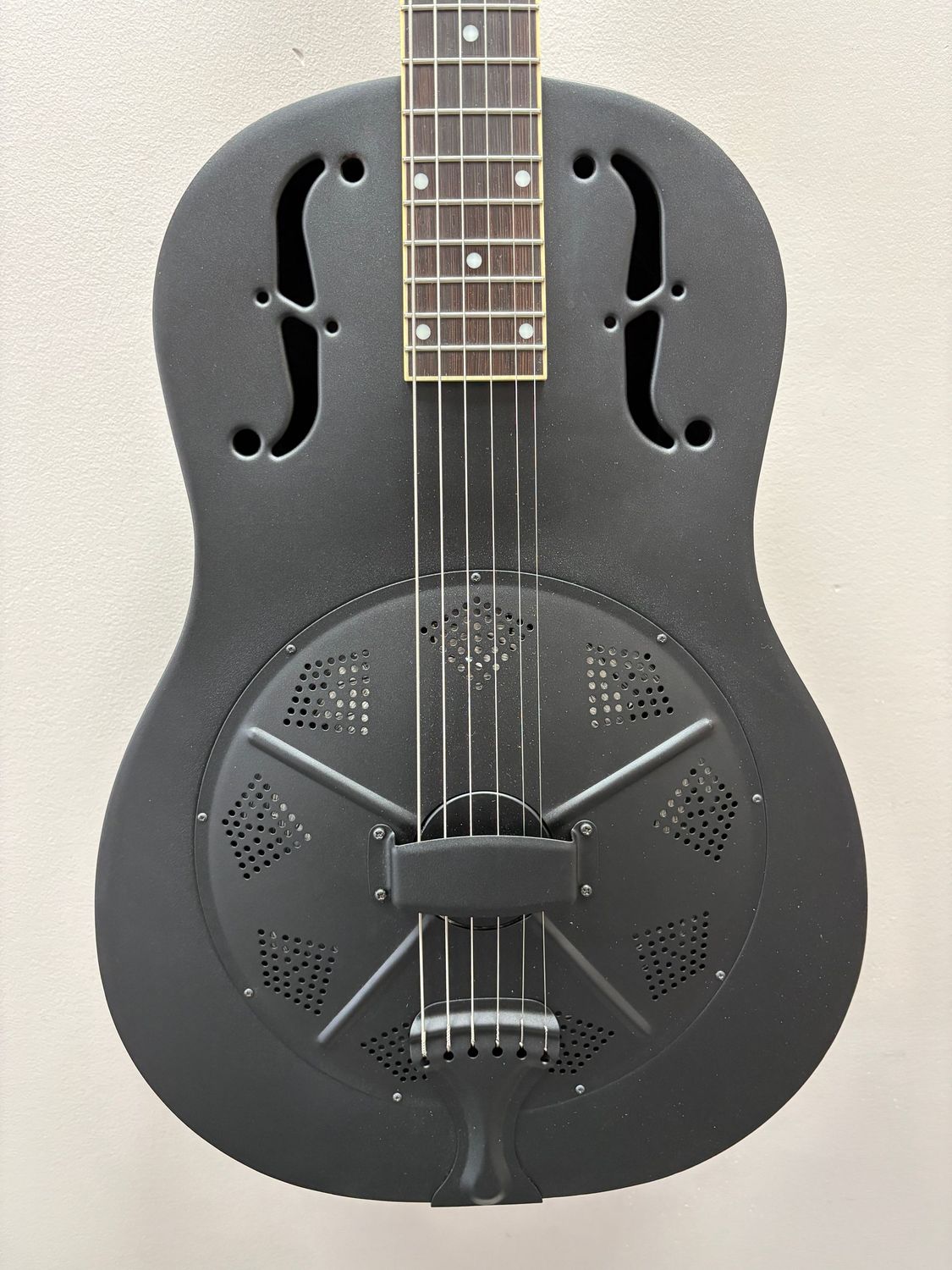 Gold Tone GRS Paul Beard Metal-Body Resonator 2026 - Black
