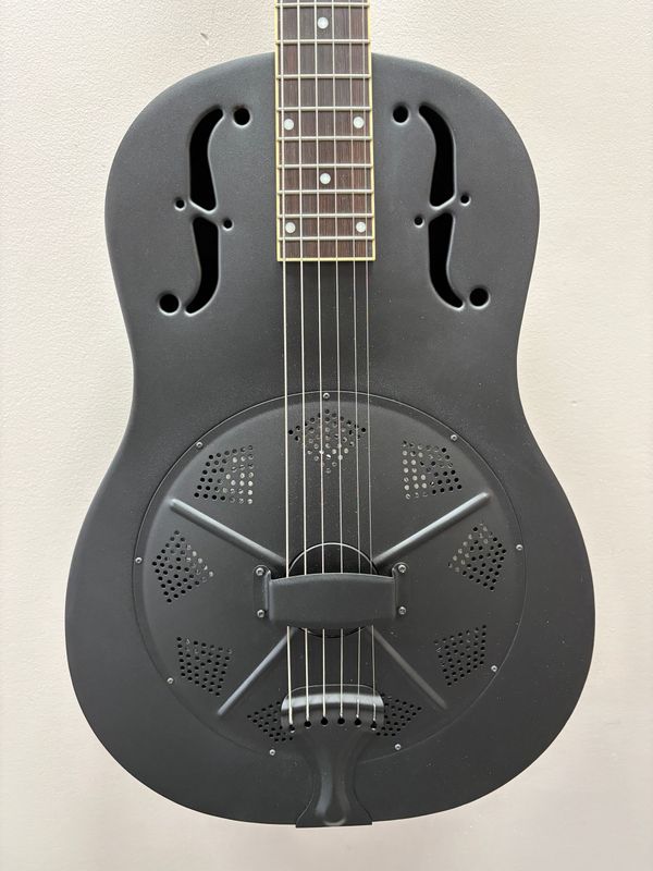 Gold Tone GRS Paul Beard Metal-Body Resonator 2026 - Black