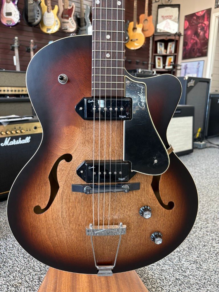 Godin 5th Avenue CW Kingpin II 2026 - Vintage Burst