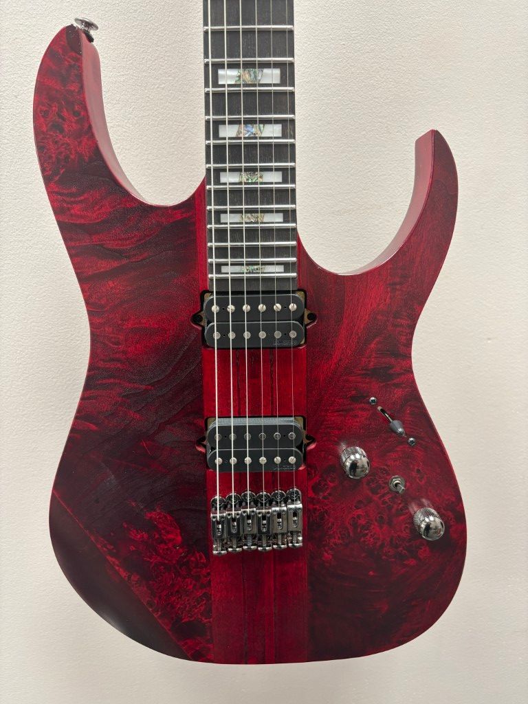 Ibanez Premium RGT1221PB 2026 - Stained Wine Red Low Gloss