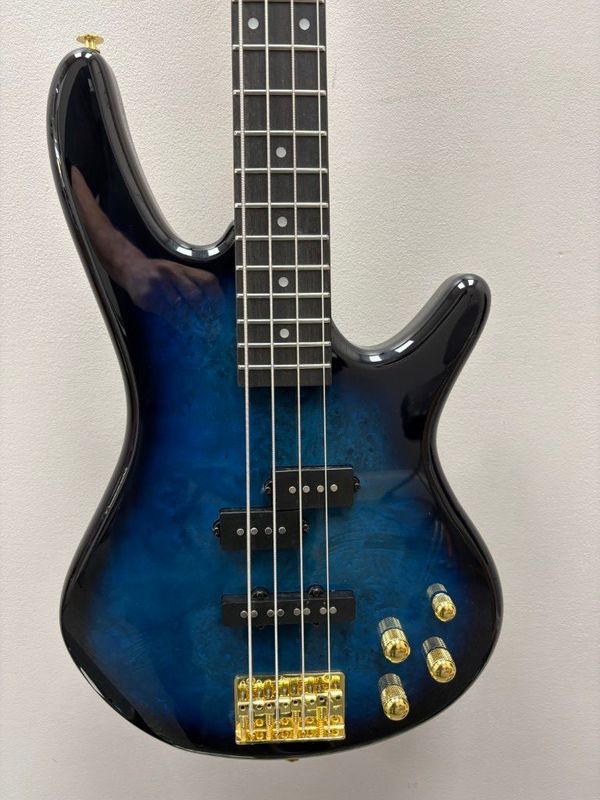 Ibanez GSR200PC 4-String Electric Bass 2026 - Transparent Marine Burst