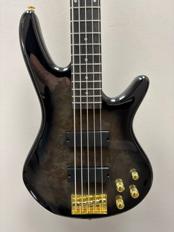 Ibanez GSR205PC-TPB 5-String Electric Bass 2026 - Transparent Black Burst