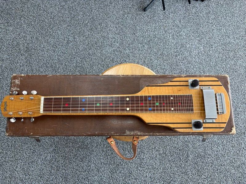Vega Triumphal Lap Steel 1940s-1950s - Flame Maple