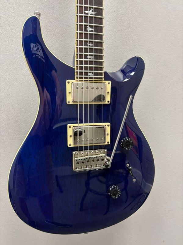 PRS SE Standard 24 2019 - Translucent Blue w Upgrades