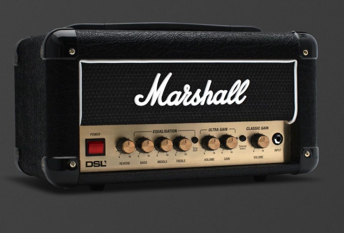 Marshall DSL1HR 1-Watt Tube Head Marshall DSL1HR 1-Watt Tube Head