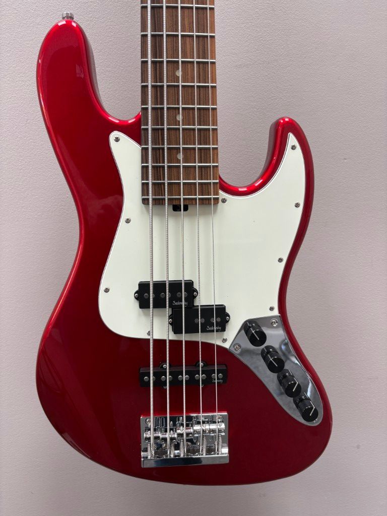 Sadowsky MetroExpress 21-Fret Hybrid P/J 5-String Bass 2026 - Candy Apple Red Metallic