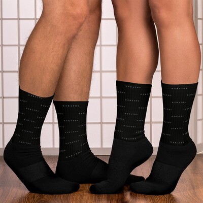 Unisex LOGO Print Socks