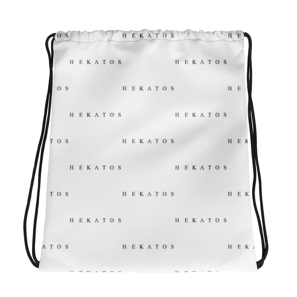 HEKATOS LOGO Drawstring Bag