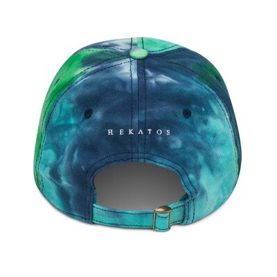 Blue Tie-Dye Cap