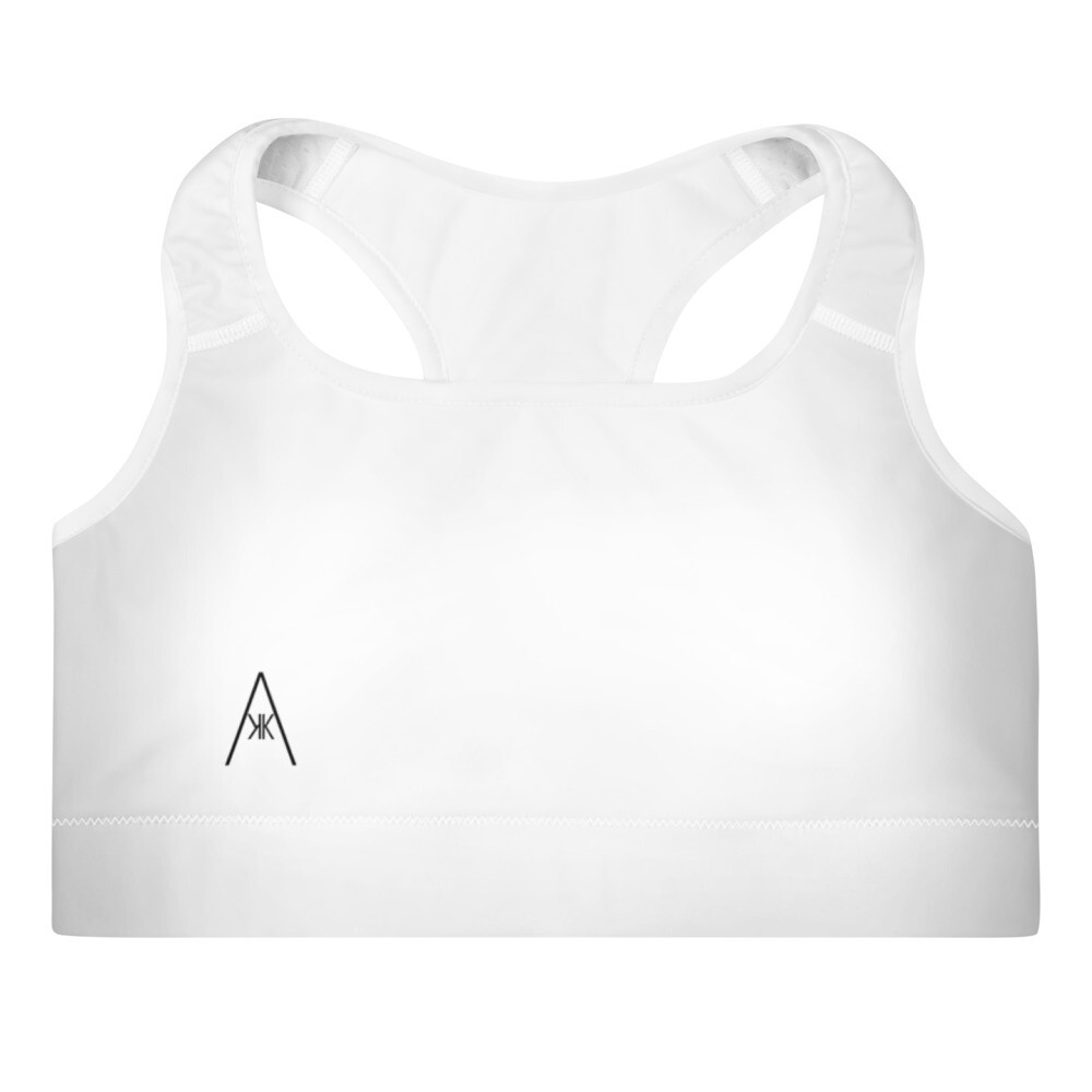 Padded &quot;AK&quot; Sports Bra