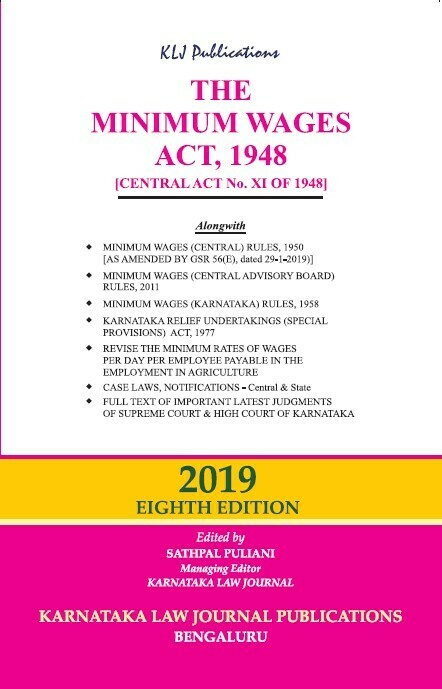 The Minimum Wages Act, 1948
