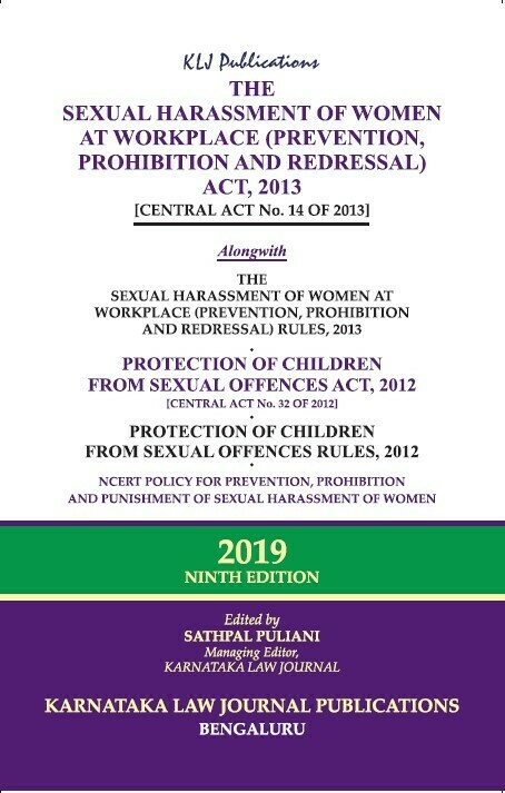 The Sexual Harassment Of Women At Workplace (Prevention