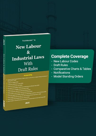 New Labour Industrial Laws with Draft Rules