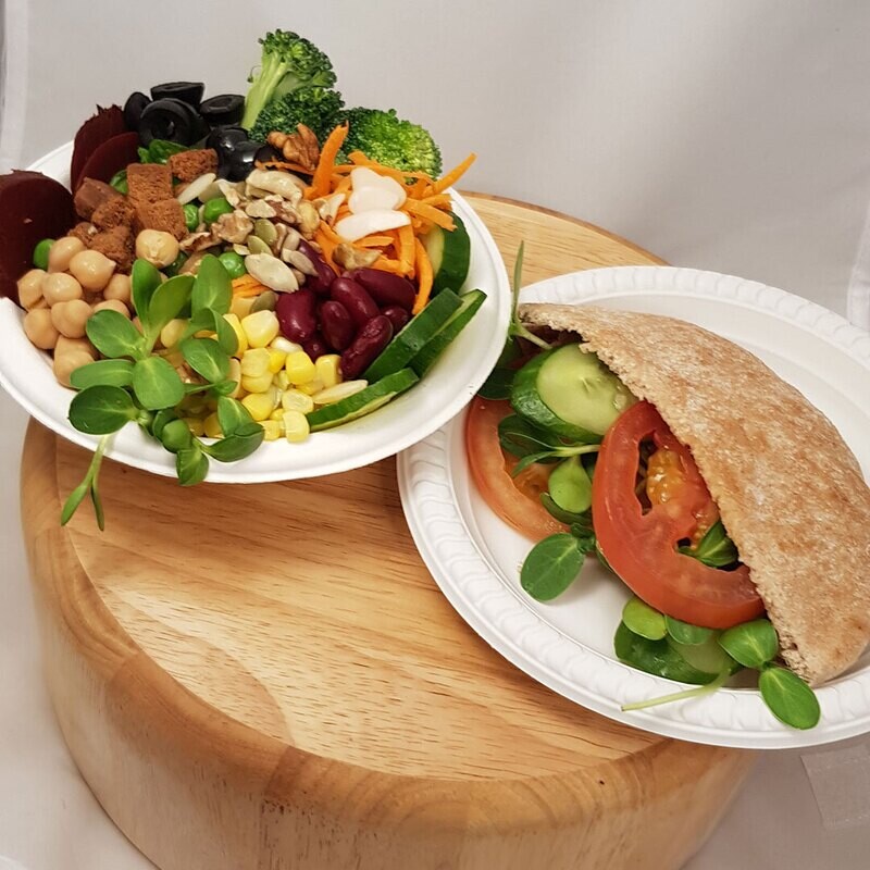 Salad and 1/2 Sandwich (Signature Sandwiches)