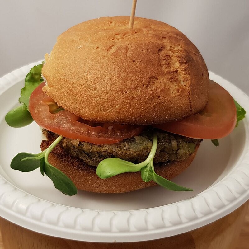 Mushroom Burger (Gluten Free)