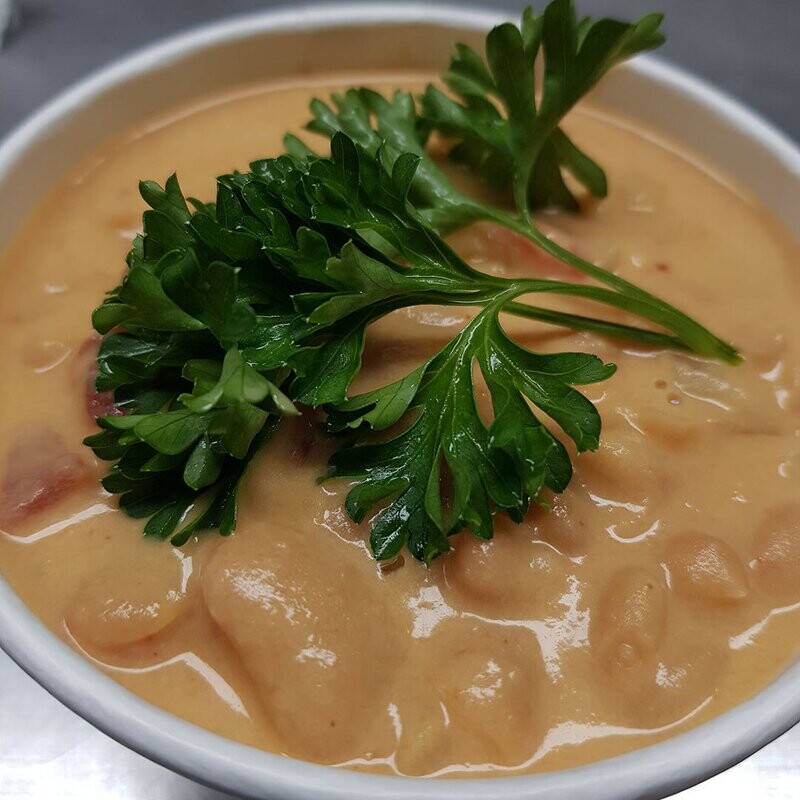 Coconut White Bean Soup