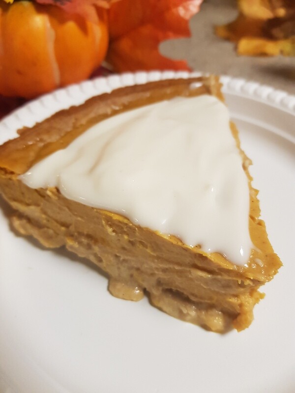 Vegan Pumpkin Cheesecake