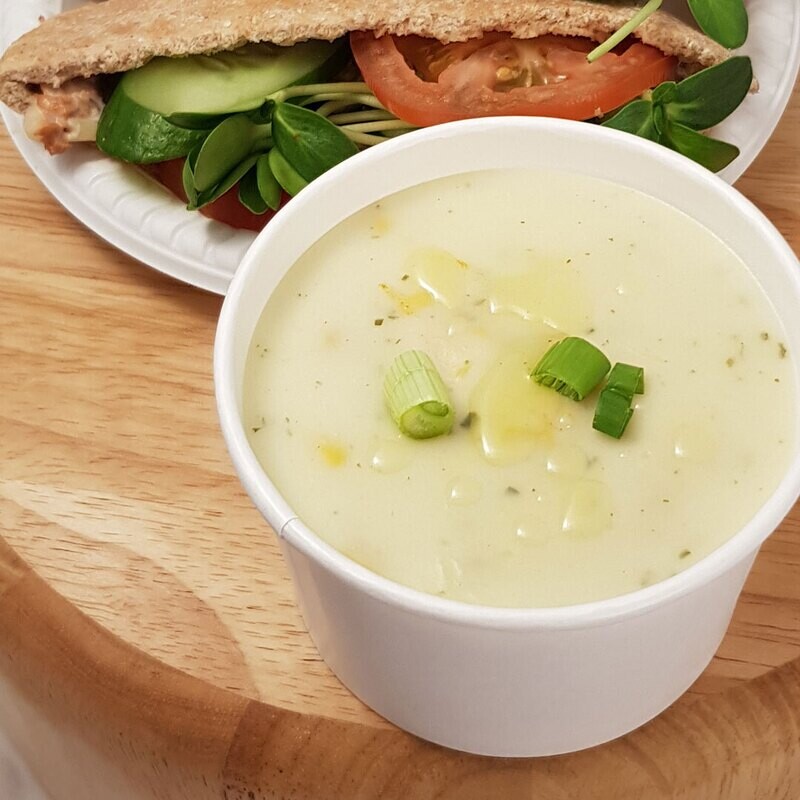 Soup and 1/2 Sandwich (Design Your Sandwich)