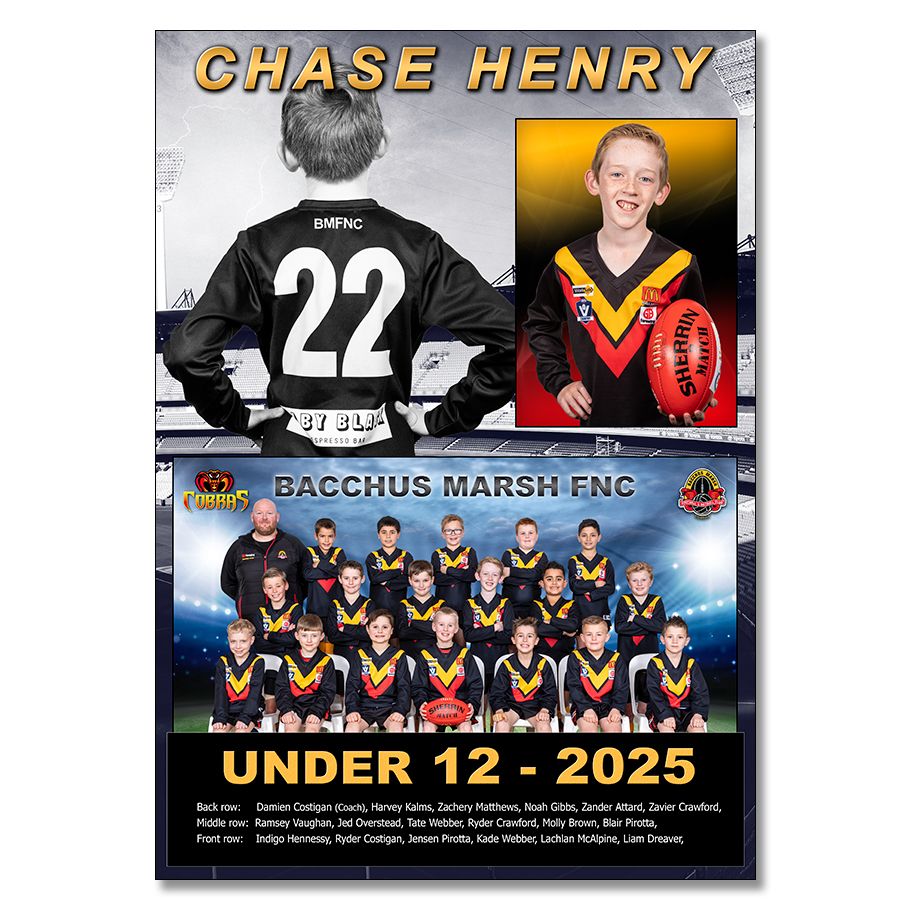 BMFNC A3 Combo Print  - Must be ordered by 23rd June