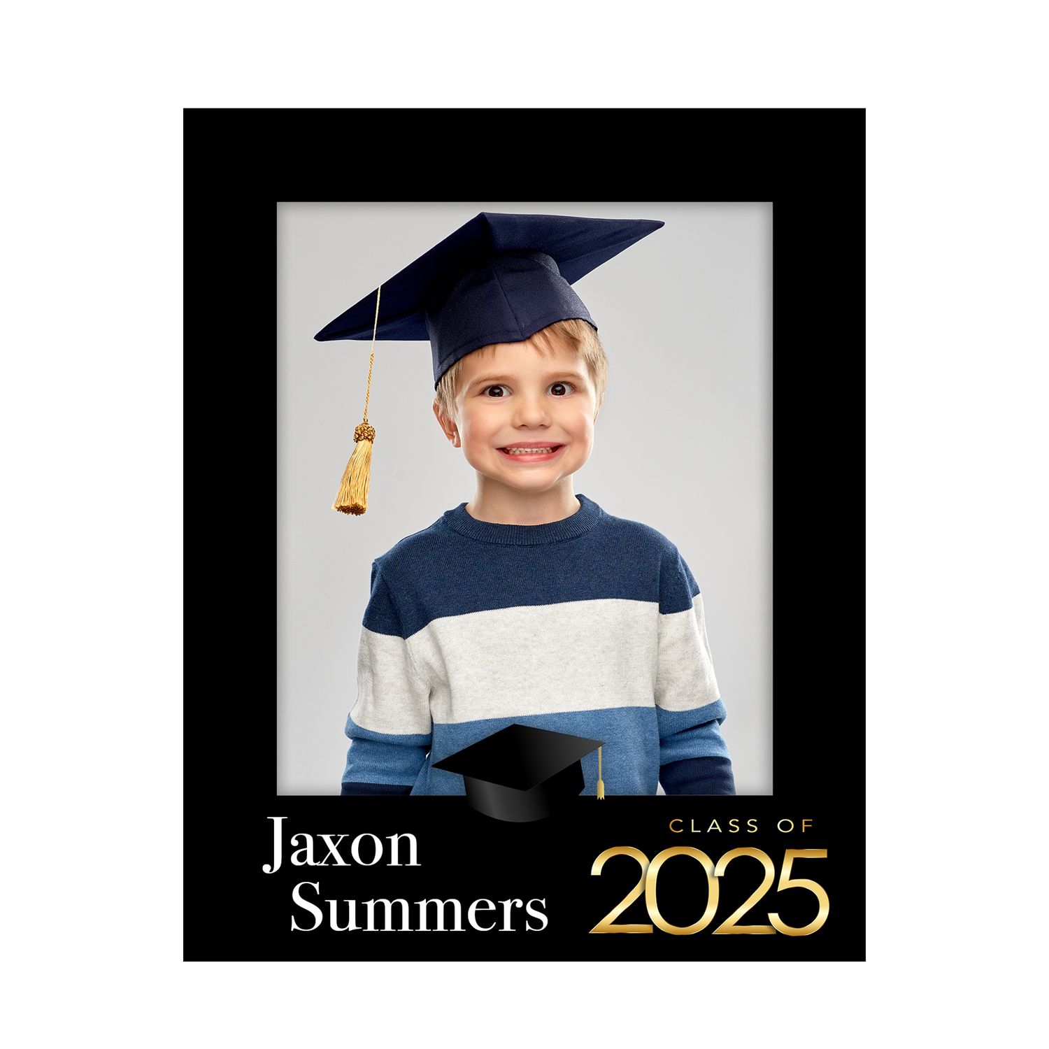 8x10in "Class of 2025" Grad Hat frame