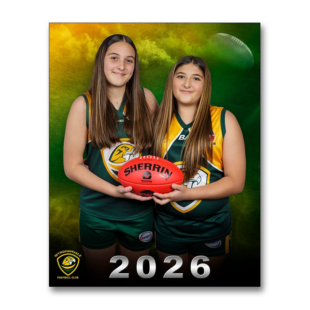 Wyndhamvale FC  Family - Friends - Must be ordered prior to photo night!
