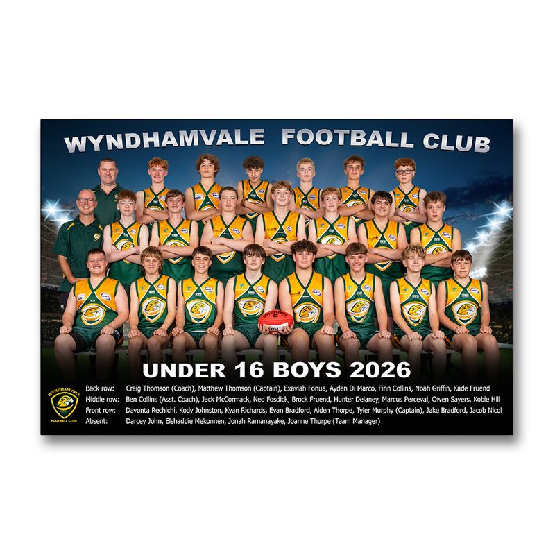 Wyndhamvale FC Team photo