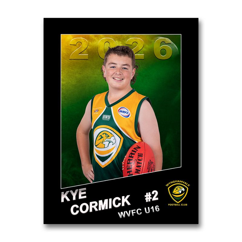 Wyndhamvale FC Personalised Prints