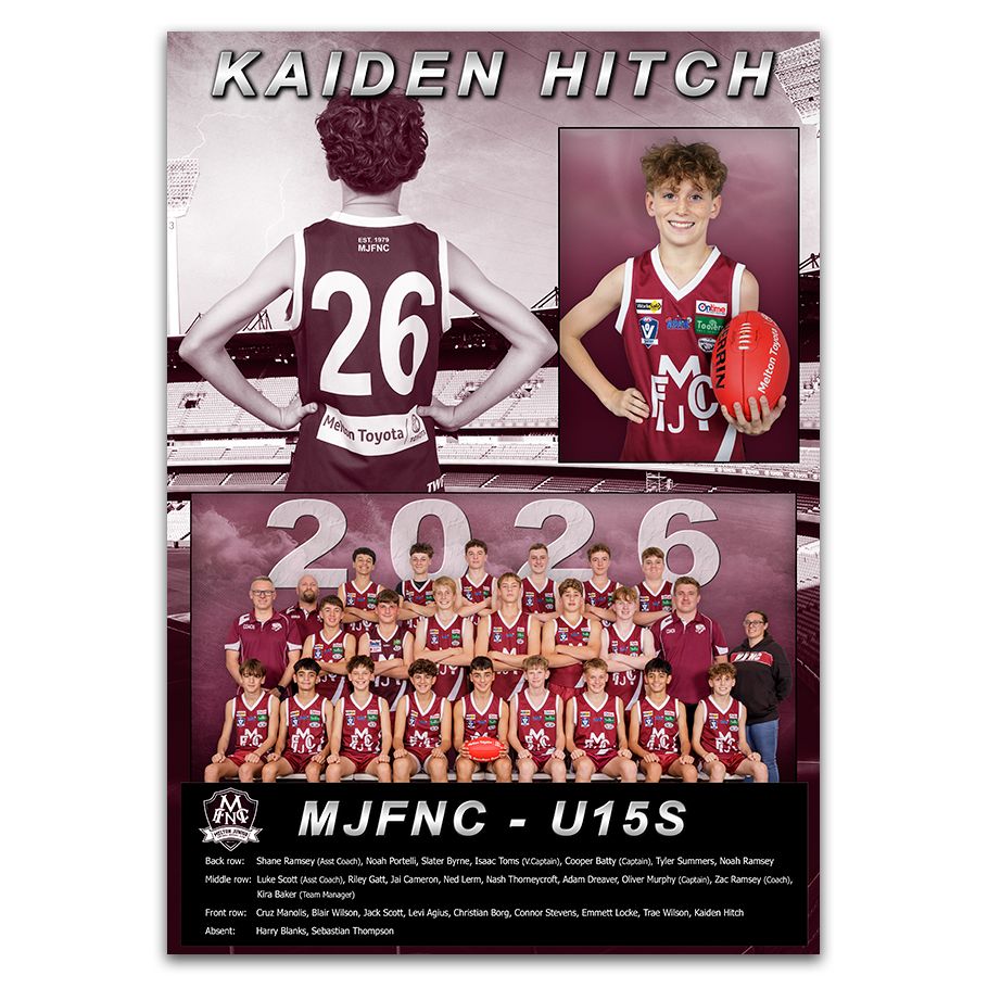 MJFNC A3 Combo Print - MUST BE ORDERED NO LATER THAN DAY BEFORE PHOTO SESSION