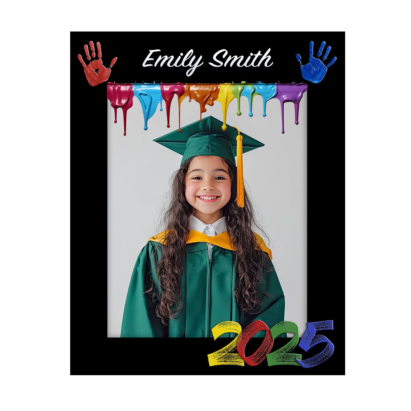 8x10in "Class of 2025" Paint frame