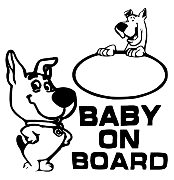 Shaggy Baby on Board