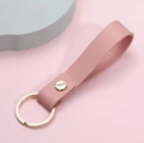 PU Leather Keychain, Colors: Pink