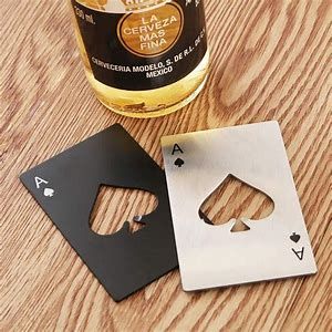 Ace of Spades Bottle Opener