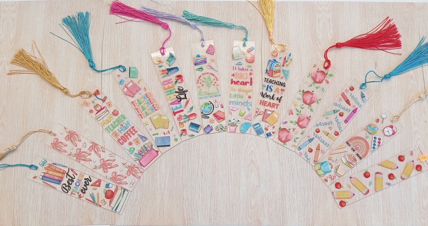 ​Teacher Acrylic Bookmarks