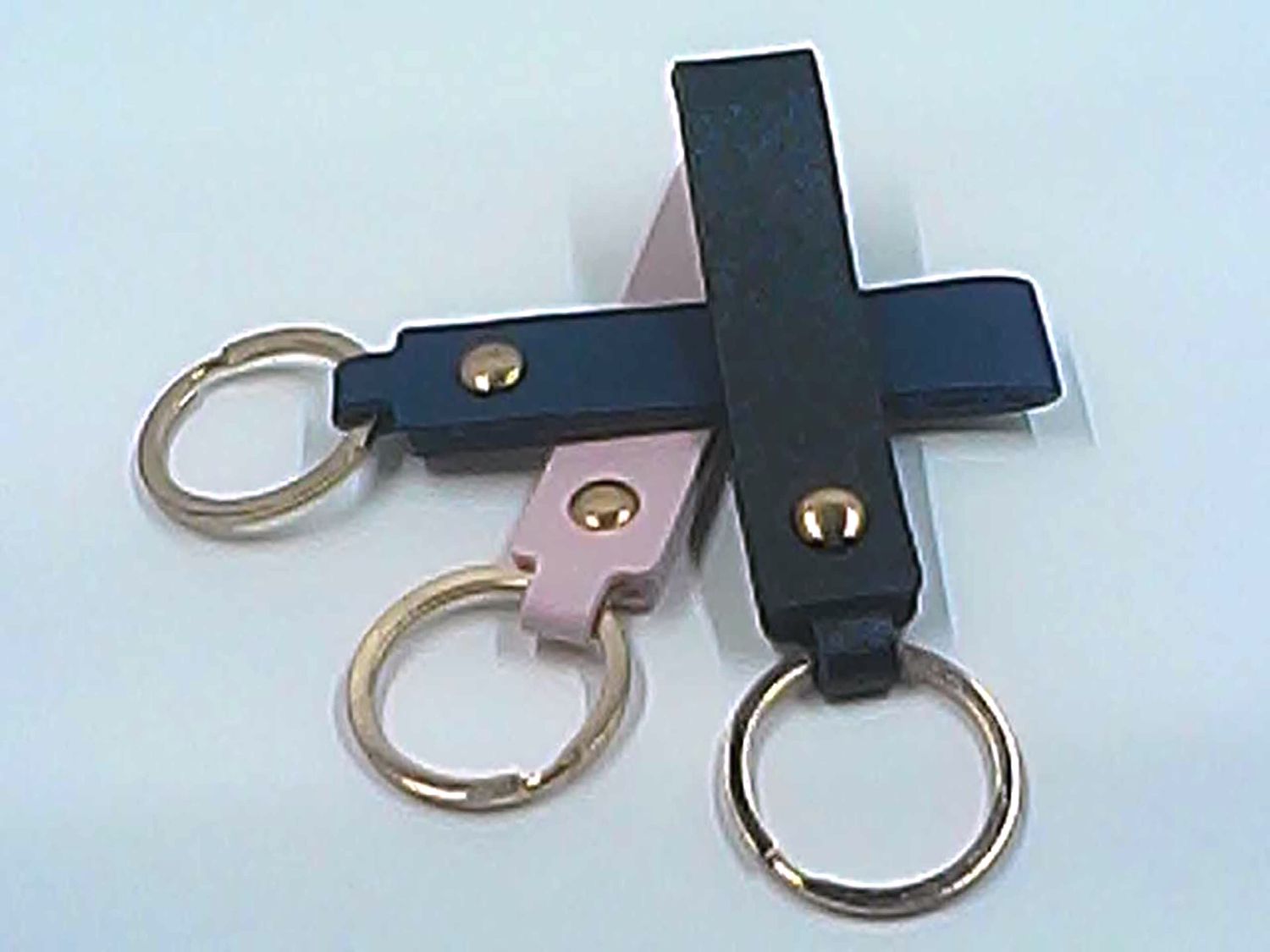 Fashion PU Leather Keychain