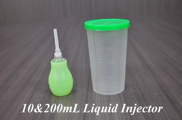 10 and 200ml LIQUID INJECTOR
