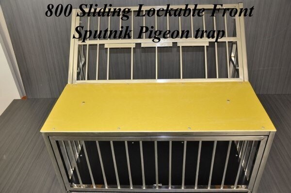 800 LOCKABLE FRONT SPUTNIK PIGEON TRAP