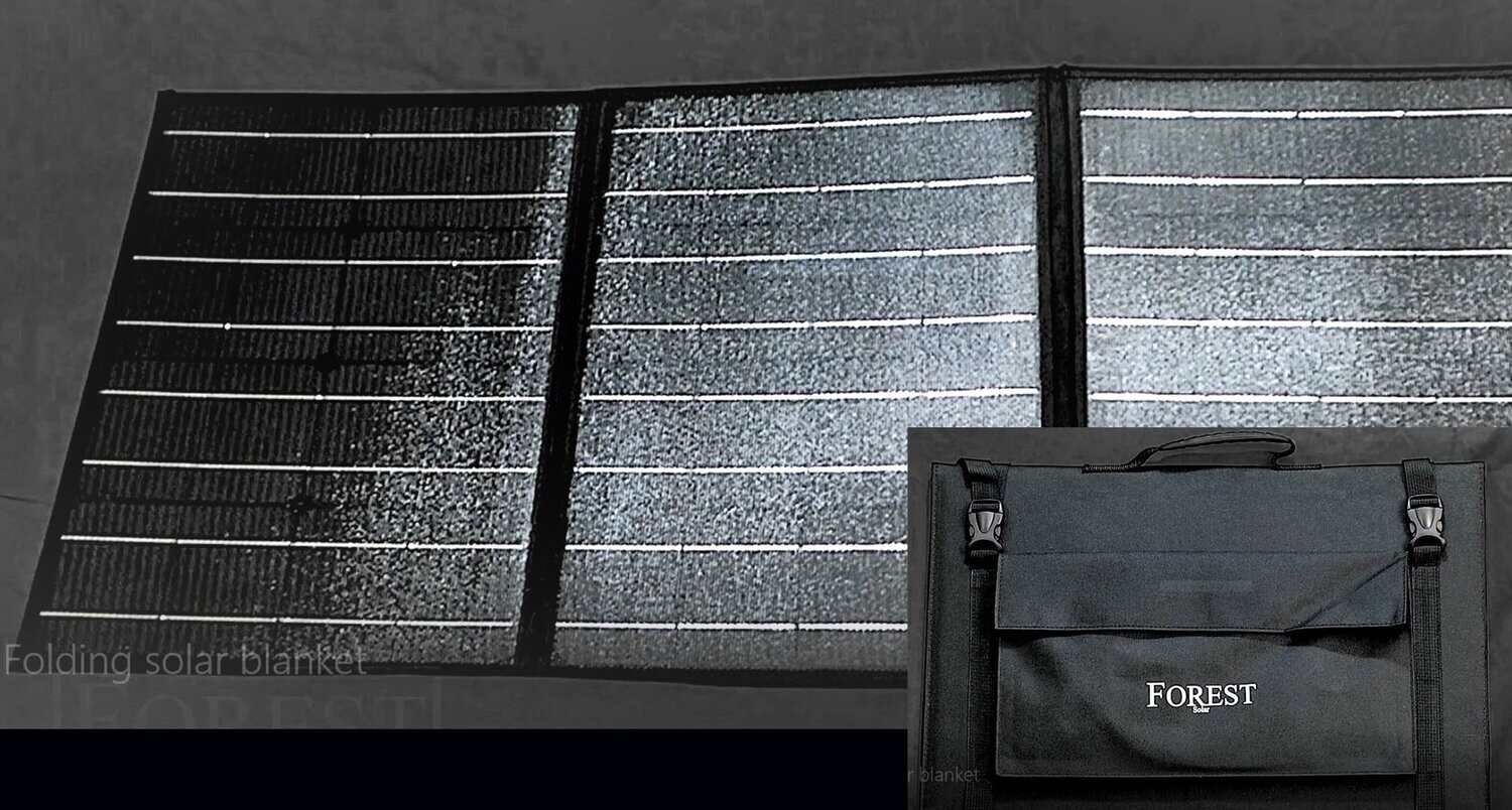 90W ETFE (VMP) 22V Monocrystalline folding solar blanket