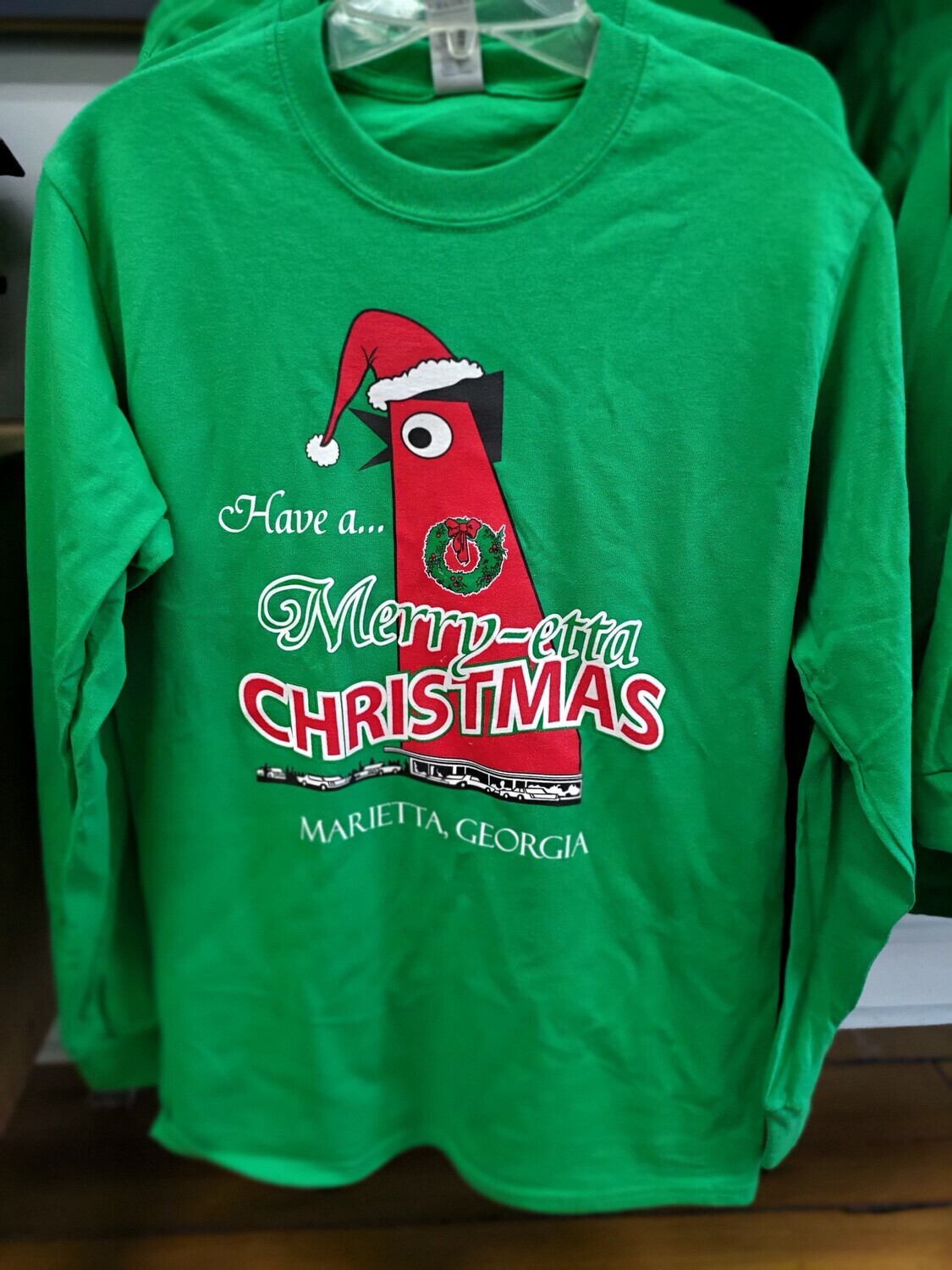 Big Chicken Xmas Youth  LS Shirt
