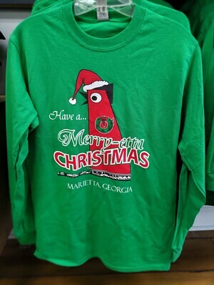 Big Chicken Xmas Youth  LS Shirt