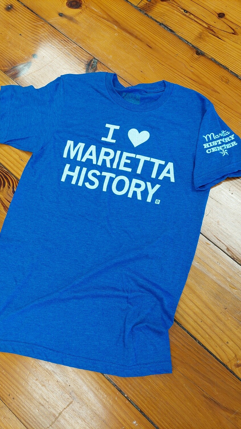 I Love Marietta History T-Shirt