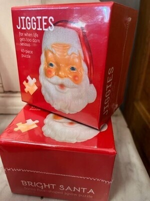 Bright Santa Jiggies Puzzle